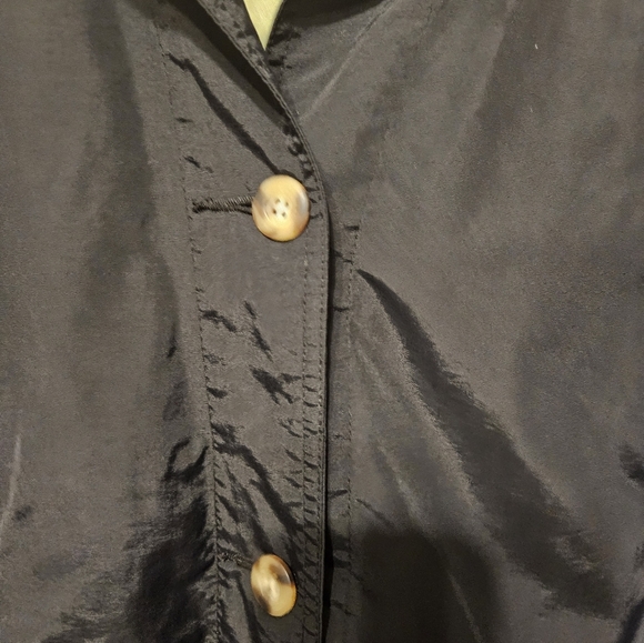 Columbia Sportswear Women's Button Down rain jacket Medium Black - Picture 4 of 11